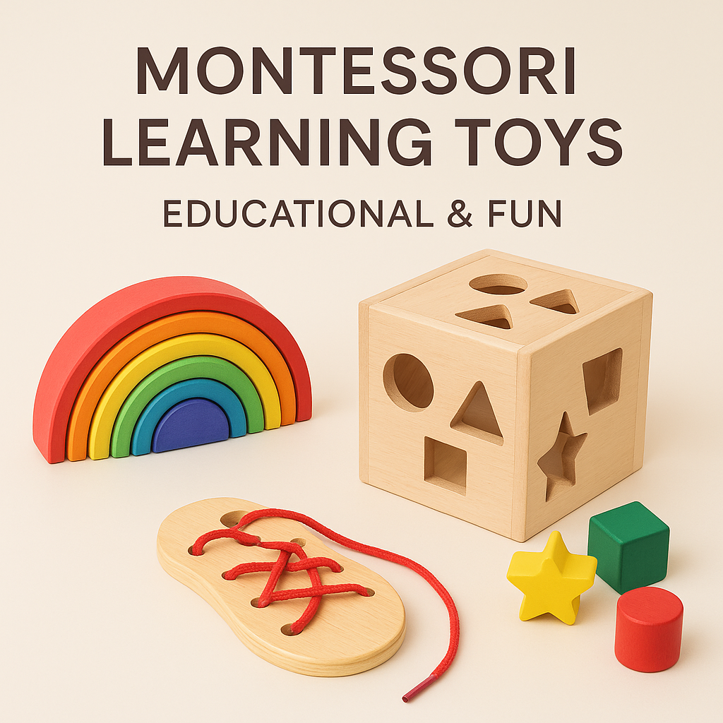Montessori Learning Toys – Educational wooden toys and hands-on activities that encourage creativity, problem-solving, and early childhood development.