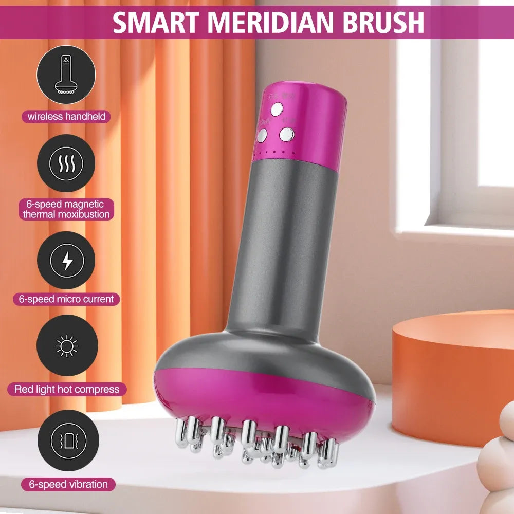 EMS Heat Therapy Guasha Massager – Slimming & Rejuvenating Beauty Tool