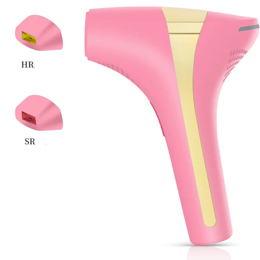 Portable IPL Hair Removal Device – 900,000 Flashes, HR & SR Lamp Heads