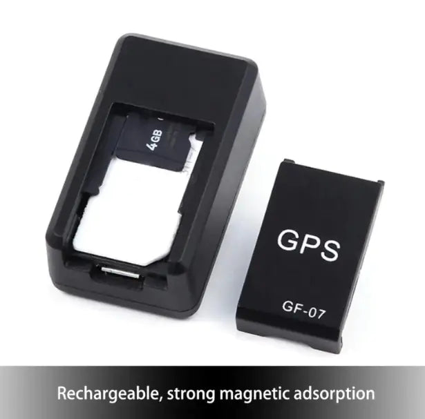 GF07 Magnetic Mini GPS Tracker – Real-Time Vehicle Locator with Audio, Geo-Fence & SOS