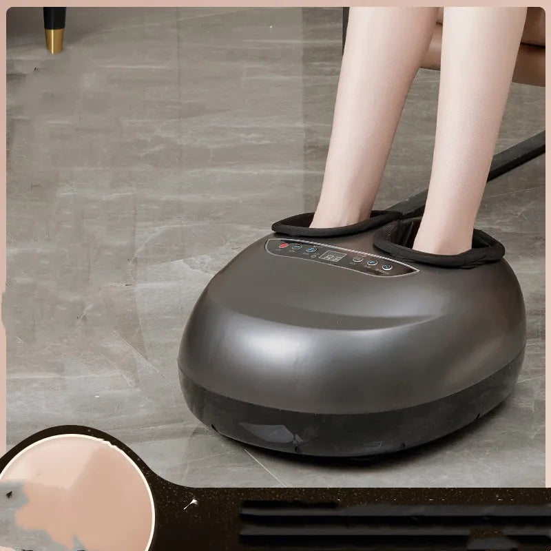 Full Wrap Foot Massager – Infrared, Heat, Vibration & Air Pressure with Remote Option