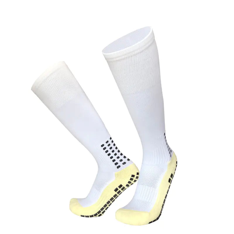 Thick Towel Bottom Long Men’s Football Socks – Cushioned, Breathable & Durable