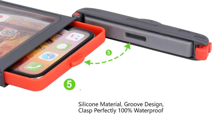 Touchscreen Waterproof Phone Case – Universal Dry Bag for Diving, Rafting & Photography | Fits All Smartphones