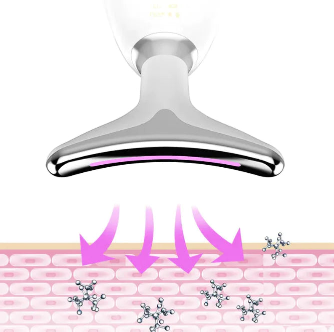 NeckGlow Desalting Neck Care & Massage Beauty Tool – Anti-Aging Skin Tightening Device