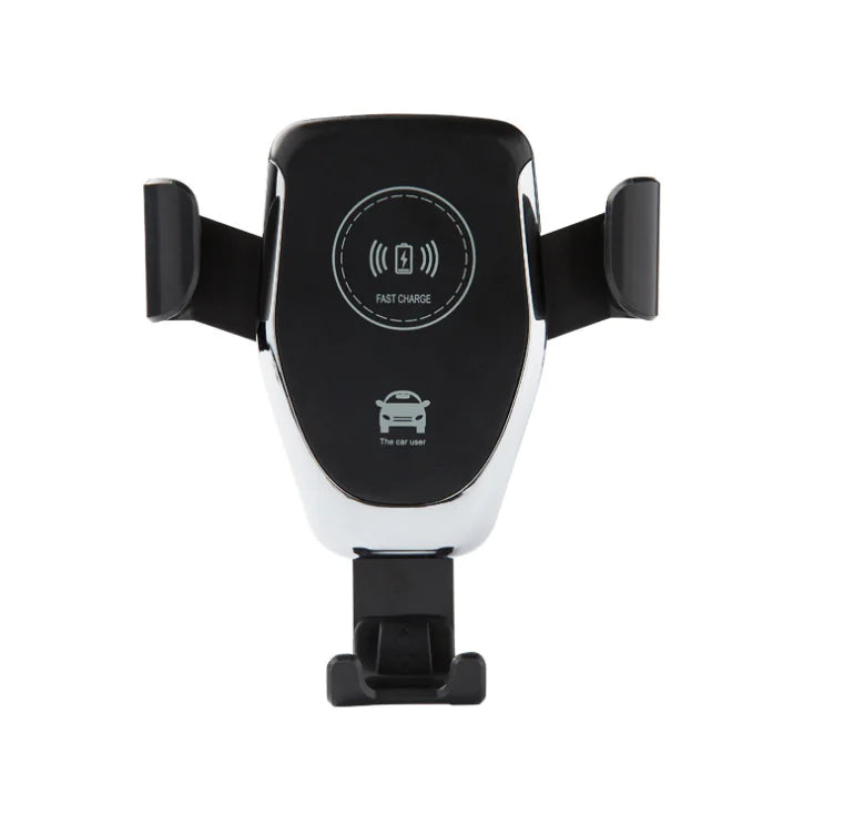 Wireless Car Charger – 18W Fast Mini Phone Charging Dock | Micro USB Compatible