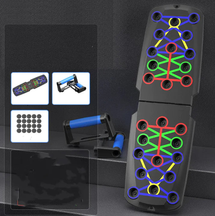 Power Flex Push-up Board – Multi-Functional Strength Training System for Chest, Arms & Back