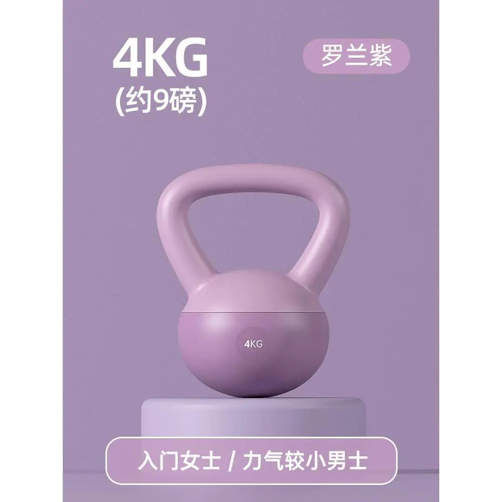 Soft Kettlebell for Home Workouts – PVC Weight Set for Glute & Full-Body Training (2kg–12kg)