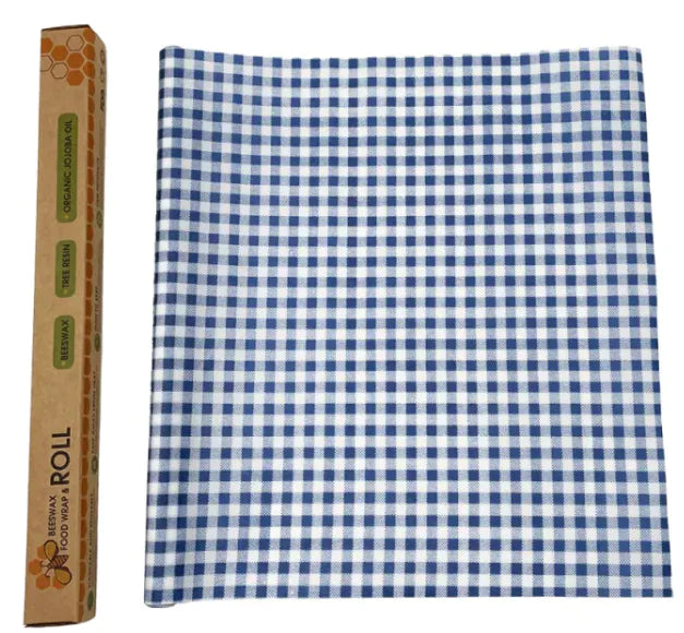 Reusable Beeswax Food Wrap – Eco-Friendly, Washable Alternative to Plastic Wraps
