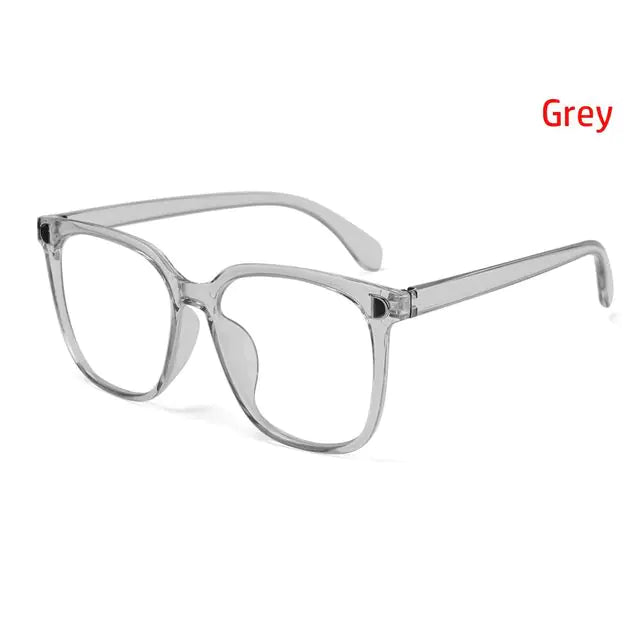 Fashion Vintage Oversized Anti Blue Light Glasses – UV400 Protection
