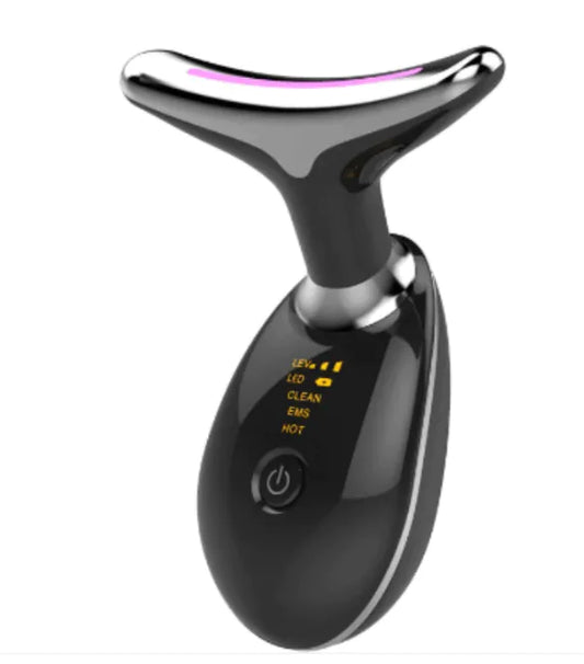 NeckGlow Outil de massage et de soin du cou anti-salant – Appareil de raffermissement de la peau anti-âge