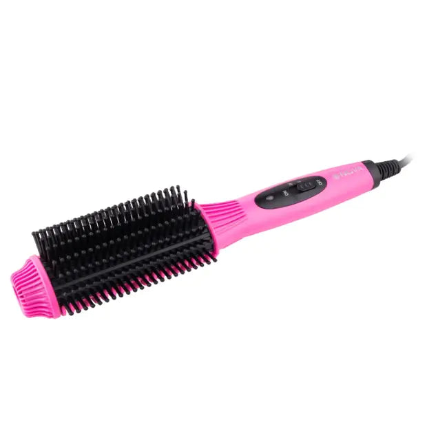 2-in-1 Hair Straightener & Curling Comb – Fast Heating Styling Tool for All Hair Types