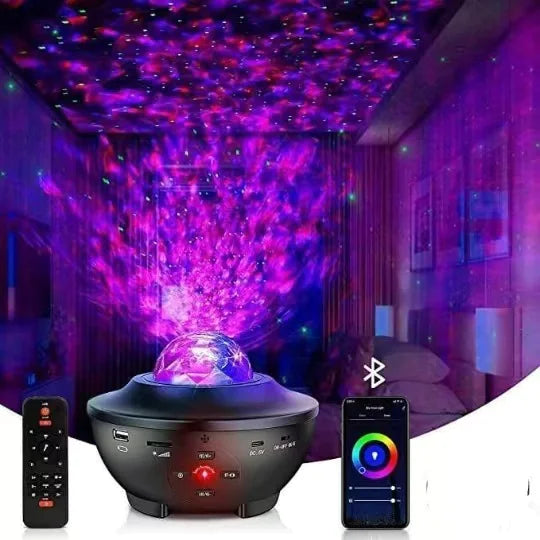 Projecteur Galaxy noir – Ciel étoilé à 360° avec effets nébuleux | 30 % de réduction + Livraison gratuite dans le monde entier