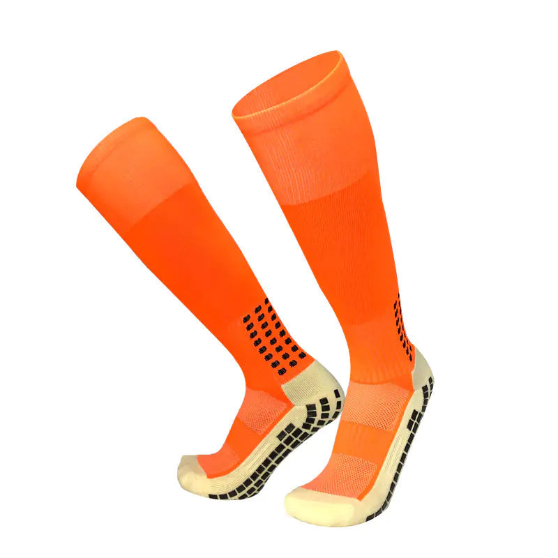 Thick Towel Bottom Long Men’s Football Socks – Cushioned, Breathable & Durable