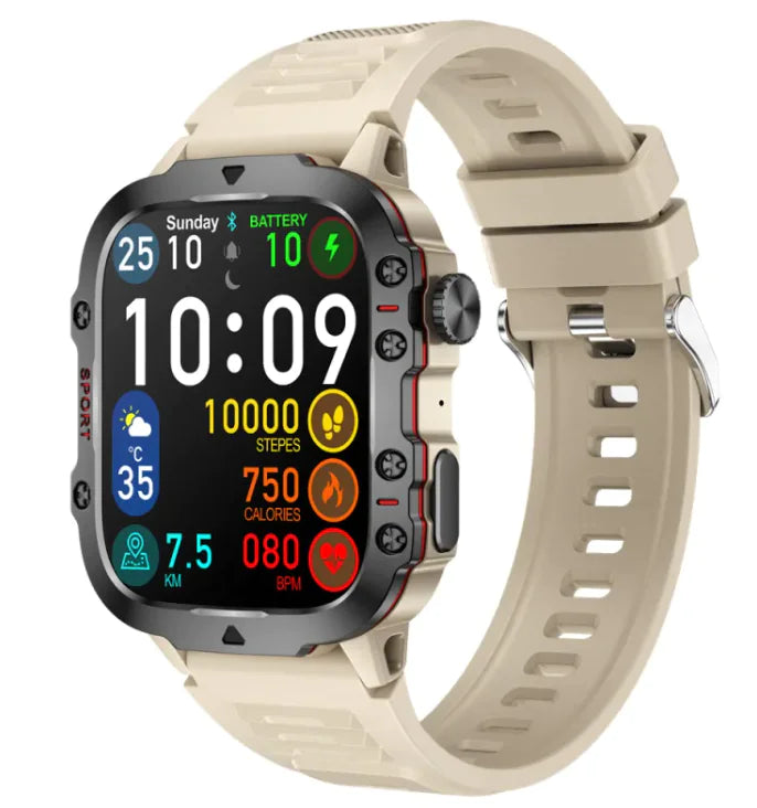 Smart Bluetooth Watch – Heart Rate, Sleep Tracking & Smart Notifications