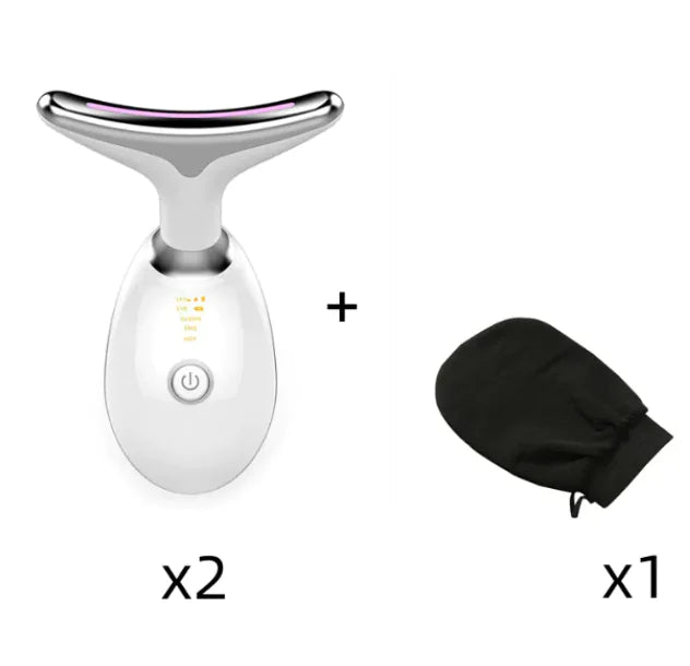 NeckGlow Desalting Neck Care & Massage Beauty Tool – Anti-Aging Skin Tightening Device
