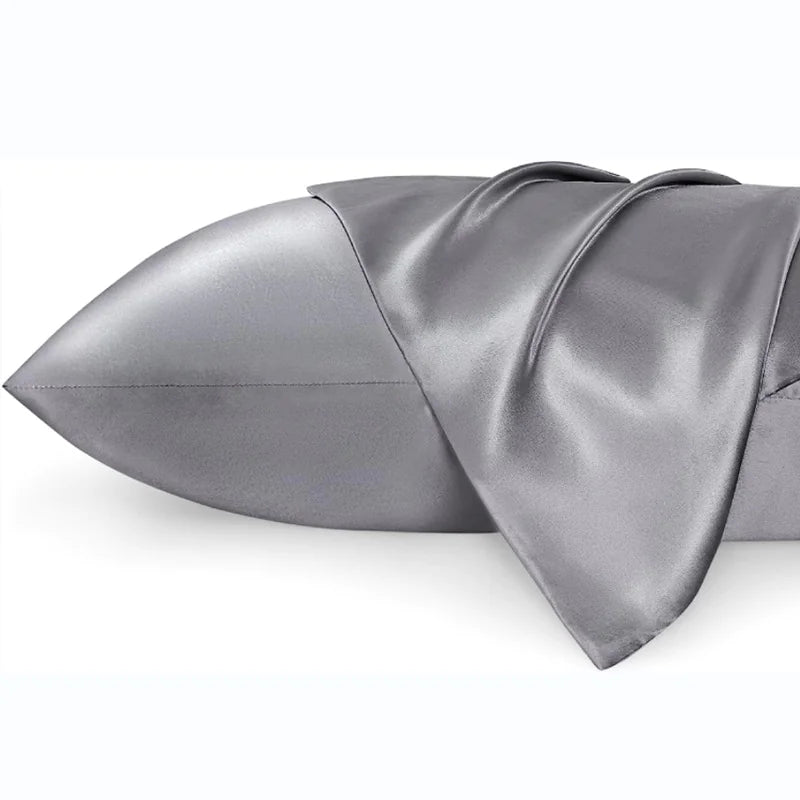 Silky Soft Pillowcases – Set of 2, Hair & Skin Friendly