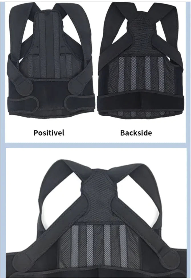 Posture Corrector Back Support Belt – Adjustable Orthotic Band for Spine Alignment & Pain Relief | Free Shipping