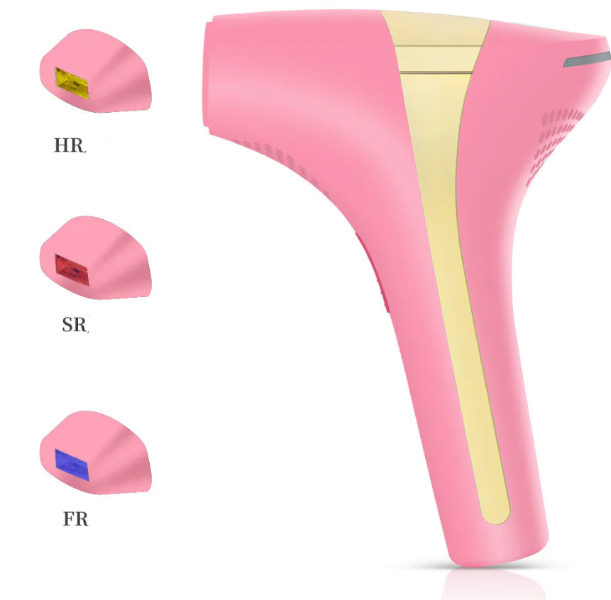 Portable IPL Hair Removal Device – 900,000 Flashes, HR & SR Lamp Heads
