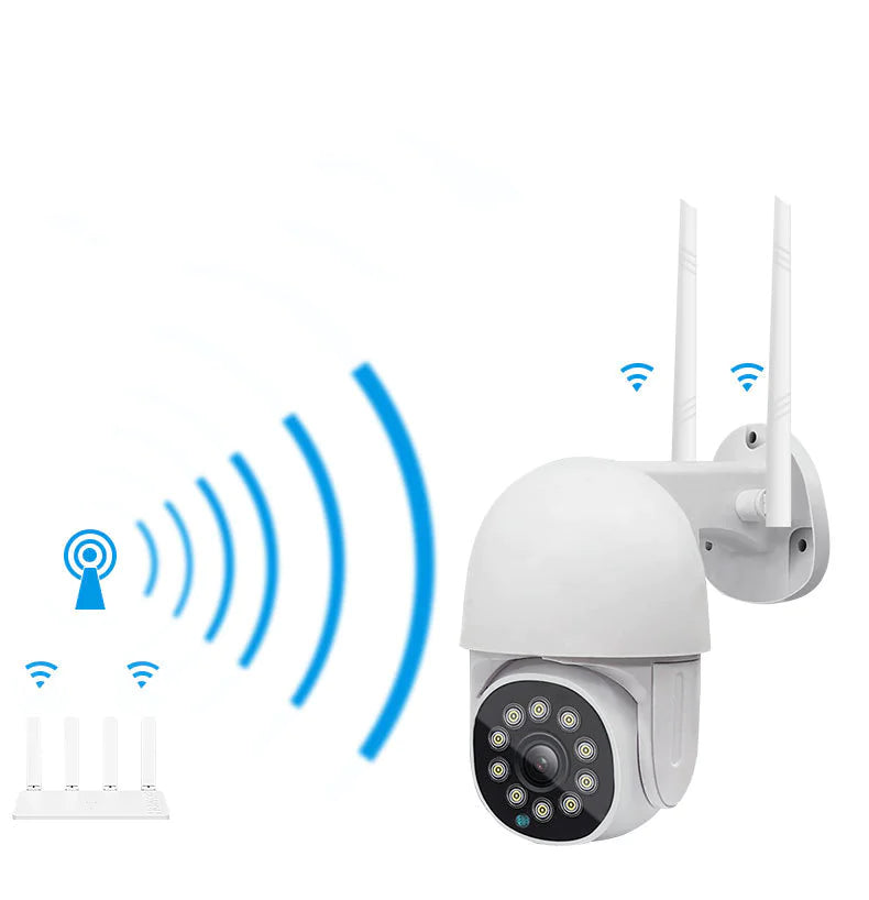 Webcam sans fil HD à vision nocturne – Surveillance vocale et détection de mouvement