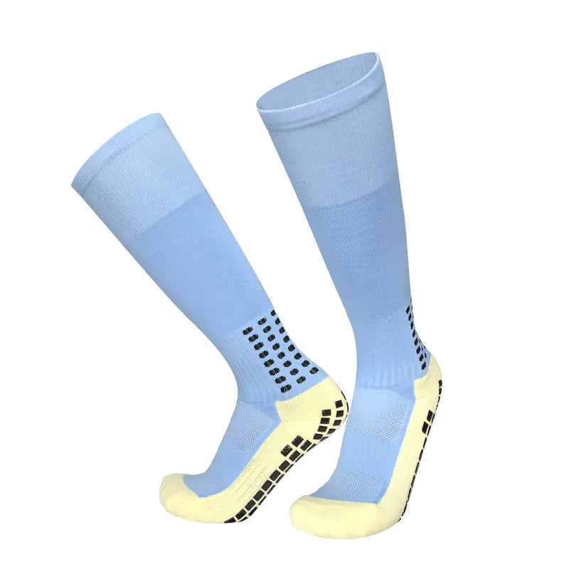 Thick Towel Bottom Long Men’s Football Socks – Cushioned, Breathable & Durable
