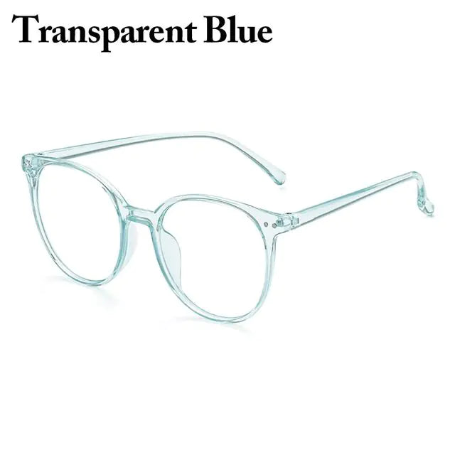 Fashion Vintage Oversized Anti Blue Light Glasses – UV400 Protection