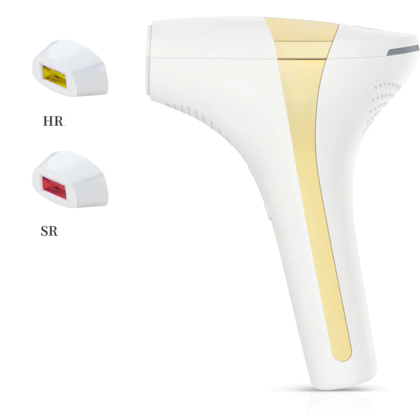 Portable IPL Hair Removal Device – 900,000 Flashes, HR & SR Lamp Heads