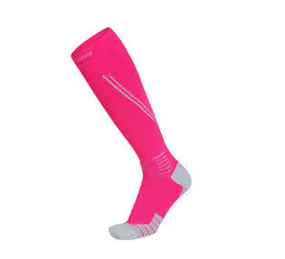 Marathon Running Sports Terry Long Socks – Breathable, Cushioned & Unisex Performance Fit