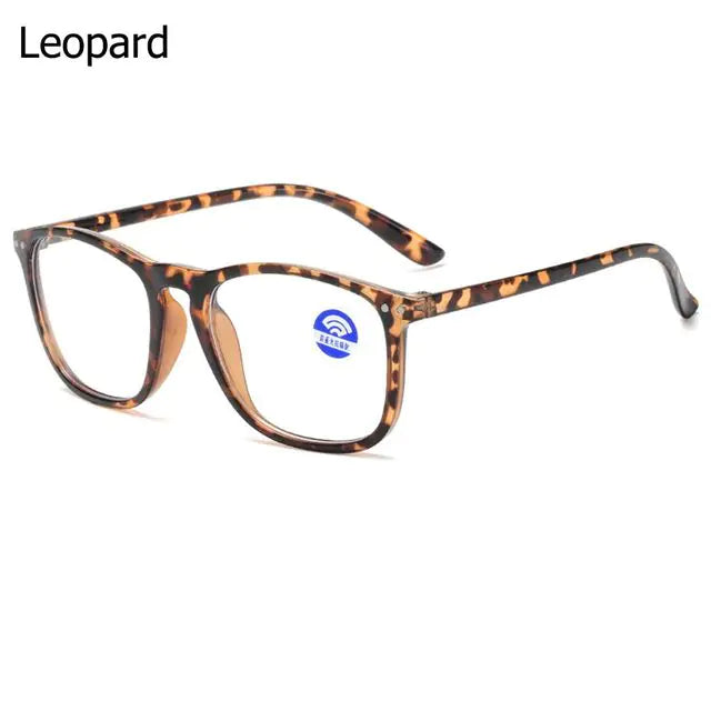 Fashion Vintage Oversized Anti Blue Light Glasses – UV400 Protection