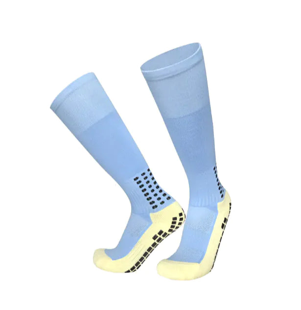 Thick Towel Bottom Long Men’s Football Socks – Cushioned, Breathable & Durable