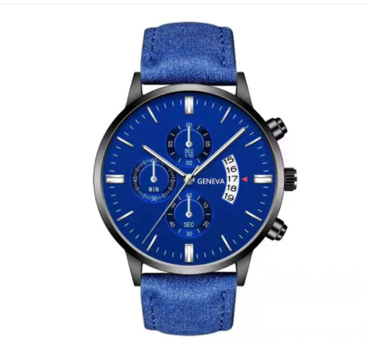 Men’s Luxurious Gold Wrist Watch – Elegant Quartz Timepiece