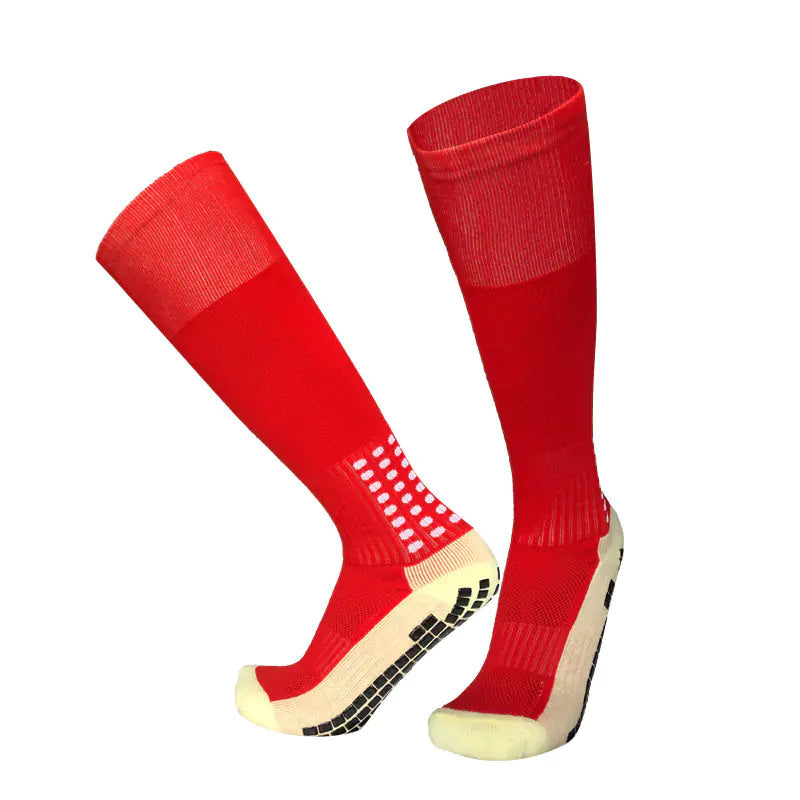 Thick Towel Bottom Long Men’s Football Socks – Cushioned, Breathable & Durable