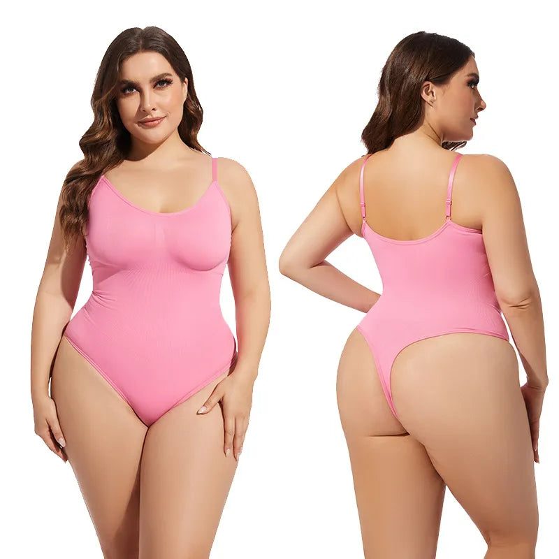 Seamless Thong Shapewear for Women – Tummy Control & Invisible Fit (XS–3XL)