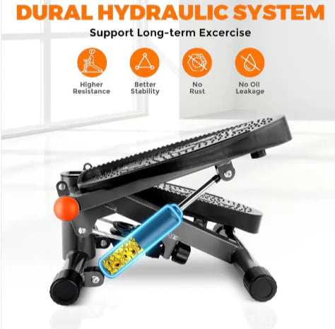 Compact Hydraulic Home Treadmill – Space-Saving Fitness Machine for Cardio & Body Toning