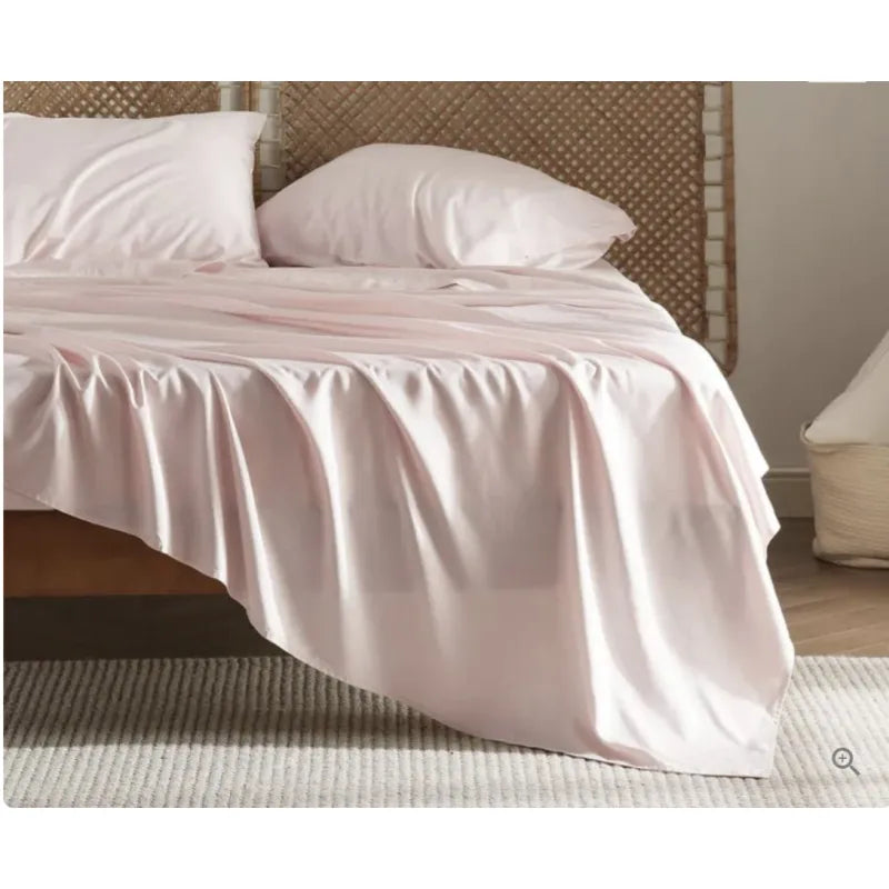 Bamboo Fiber Fitted Bed Sheet Four-Piece Set – Soft & Breathable