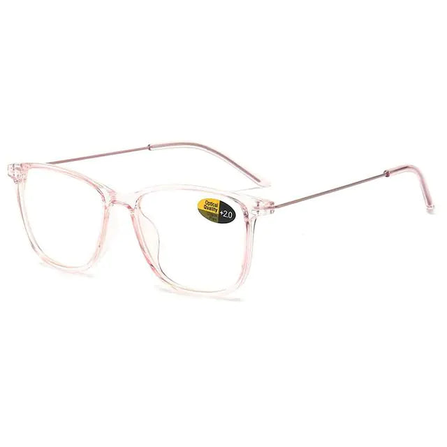 Fashion Vintage Oversized Anti Blue Light Glasses – UV400 Protection
