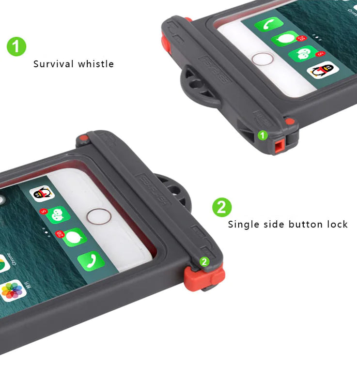 Touchscreen Waterproof Phone Case – Universal Dry Bag for Diving, Rafting & Photography | Fits All Smartphones