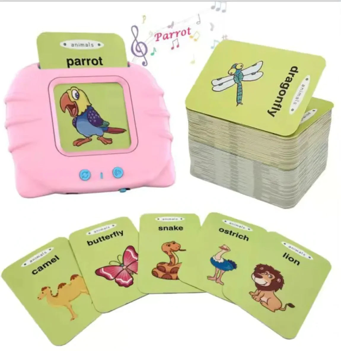 Kids' Smart Card Learning Machine – Interactive Audio Educational Toy with 224 English Books | Free Shipping