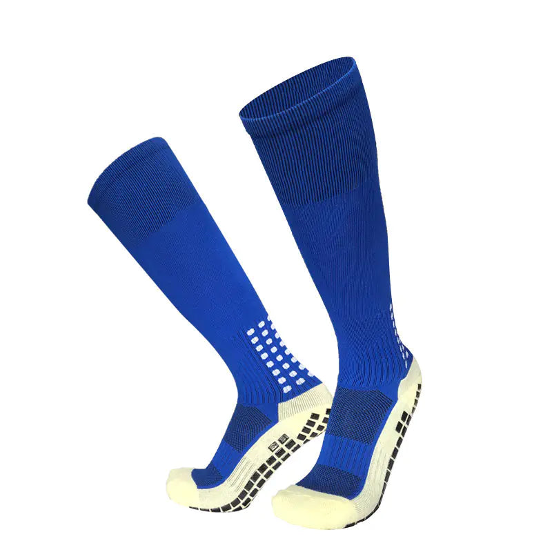 Thick Towel Bottom Long Men’s Football Socks – Cushioned, Breathable & Durable
