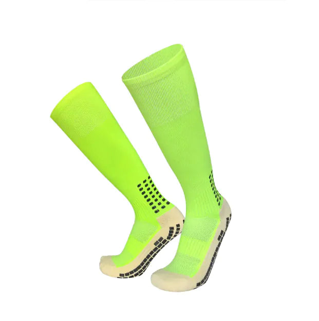 Thick Towel Bottom Long Men’s Football Socks – Cushioned, Breathable & Durable