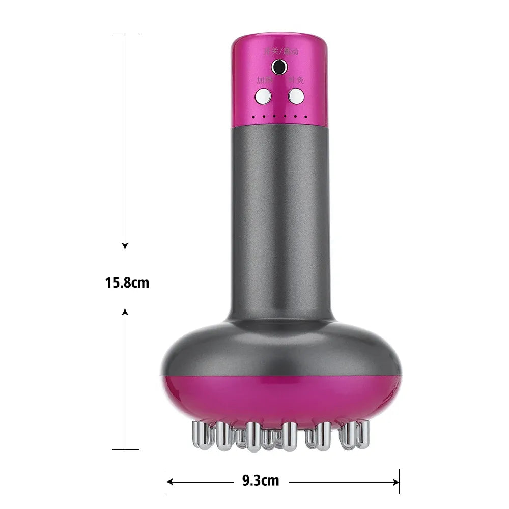 EMS Heat Therapy Guasha Massager – Slimming & Rejuvenating Beauty Tool