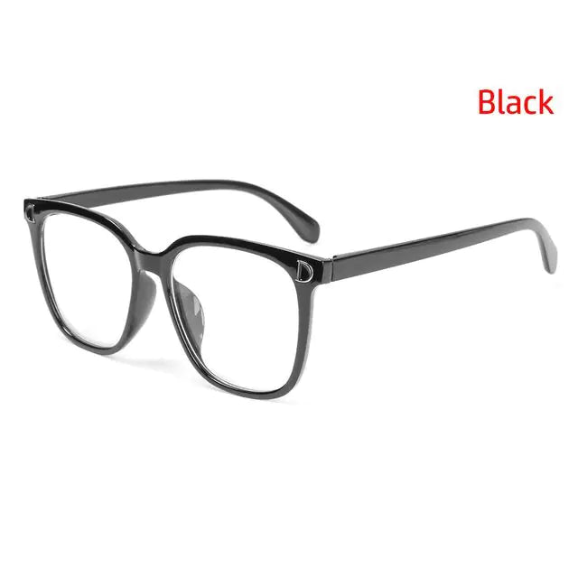 Fashion Vintage Oversized Anti Blue Light Glasses – UV400 Protection