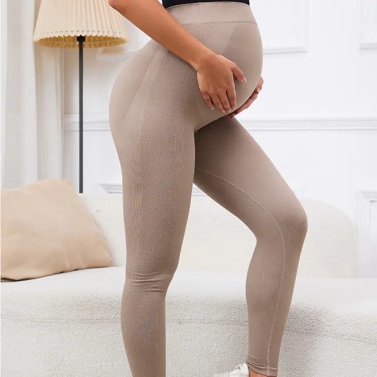 Maternity Tummy Control Sports Leggings – Supportive, Stretchy & Stylish Comfort