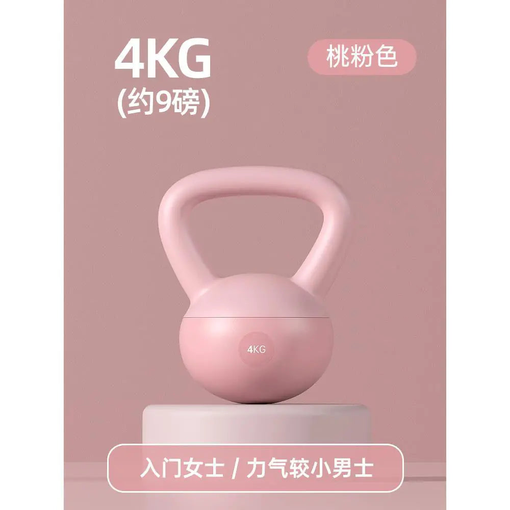 Soft Kettlebell for Home Workouts – PVC Weight Set for Glute & Full-Body Training (2kg–12kg)