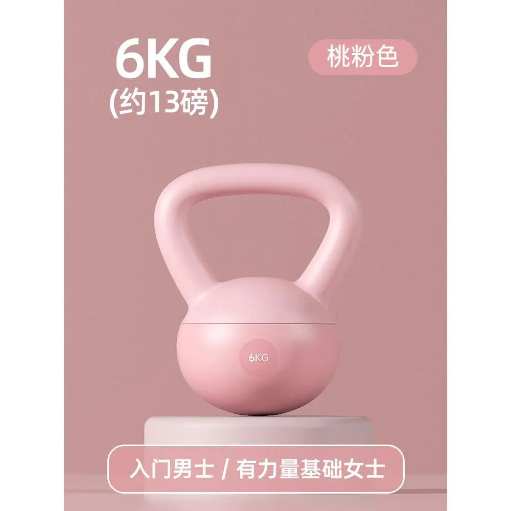 Soft Kettlebell for Home Workouts – PVC Weight Set for Glute & Full-Body Training (2kg–12kg)