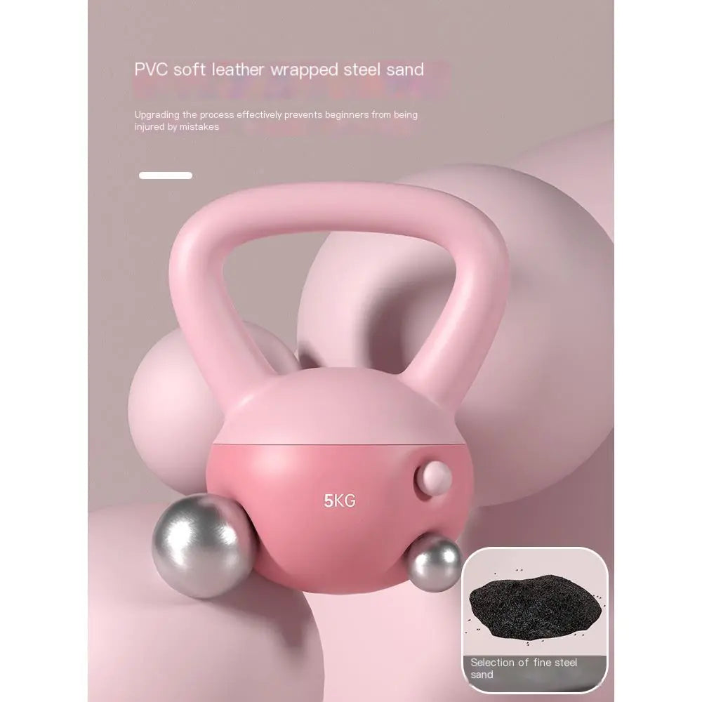 Soft Kettlebell for Home Workouts – PVC Weight Set for Glute & Full-Body Training (2kg–12kg)