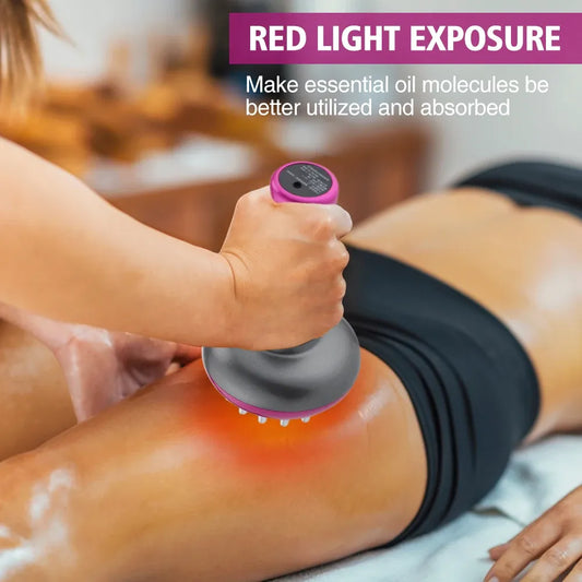 EMS Heat Therapy Guasha Massager – Slimming & Rejuvenating Beauty Tool