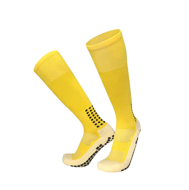 Thick Towel Bottom Long Men’s Football Socks – Cushioned, Breathable & Durable