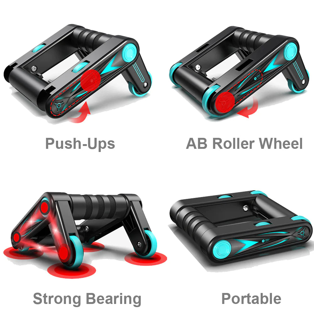 Men’s Ab Roller – Core Strength Training Wheel for Home & Gym Workouts