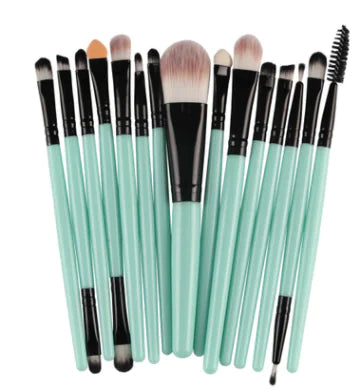 20-Piece Professional Makeup Brush Set – Face & Eye Cosmetic Tools with Soft Nylon Bristles