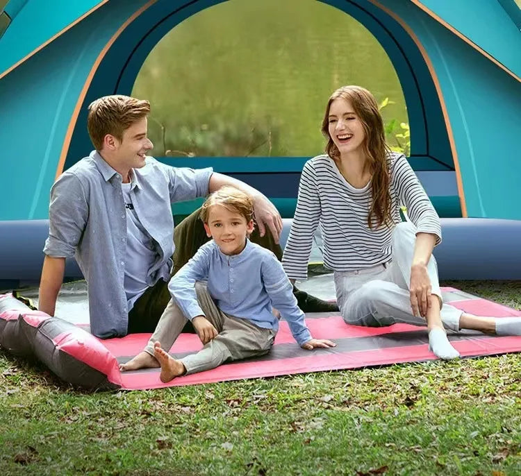 Tente de camping double automatique pour 3 à 4 personnes – Imperméable, anti-UV et facile à installer | Livraison gratuite dans le monde entier